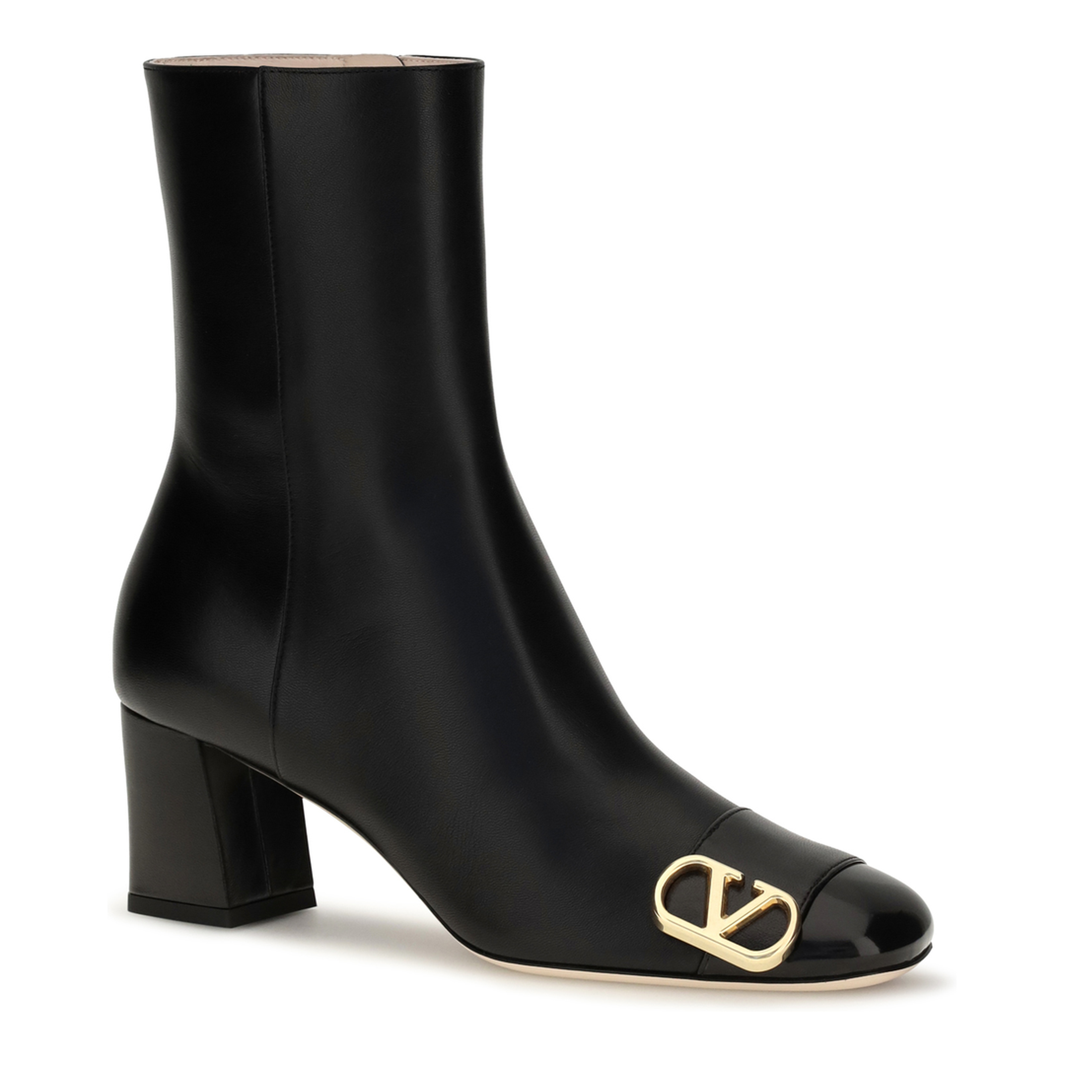 MAYFEYR - Valentino - Veeside Leather Ankle Boots - 9W2S0PT5KLD0NO