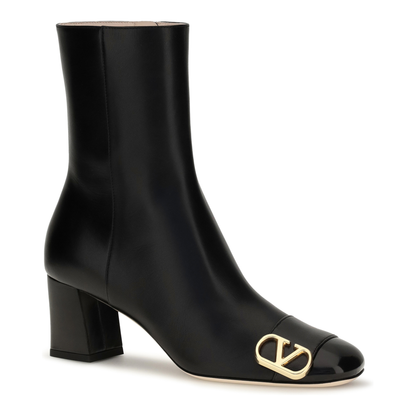 MAYFEYR - Valentino - Veeside Leather Ankle Boots - 9W2S0PT5KLD0NO