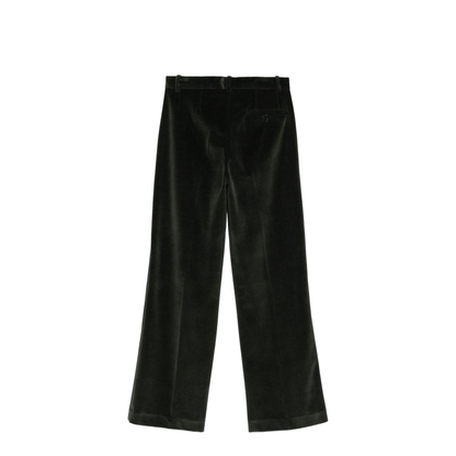 Cotton Wide-Leg Trousers