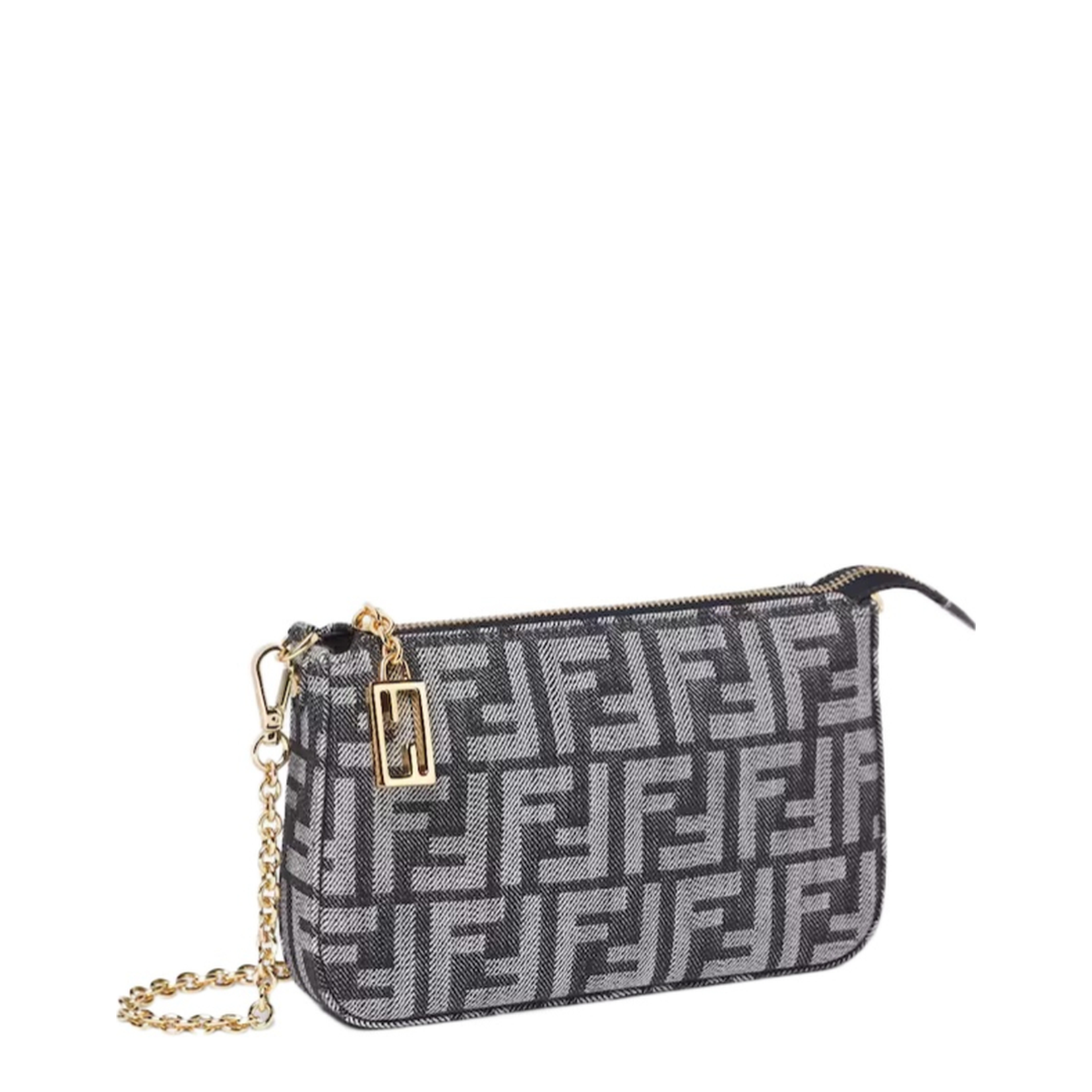 Baguette Pouch Fabric Blue