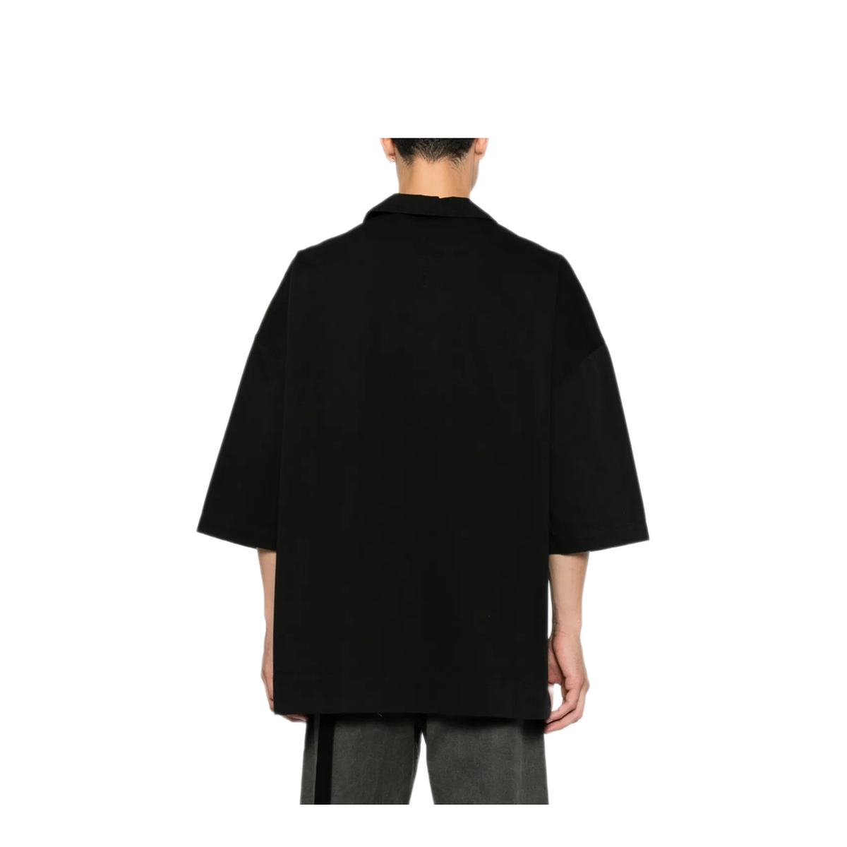 MAYFEYR - Rick Owens - Cotton Shirt Three Quarter Sleeves - DU02F6290TW09