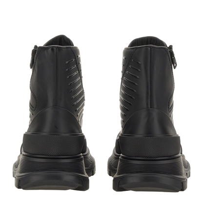 Tread Slick Leather Zip-Up Ankle