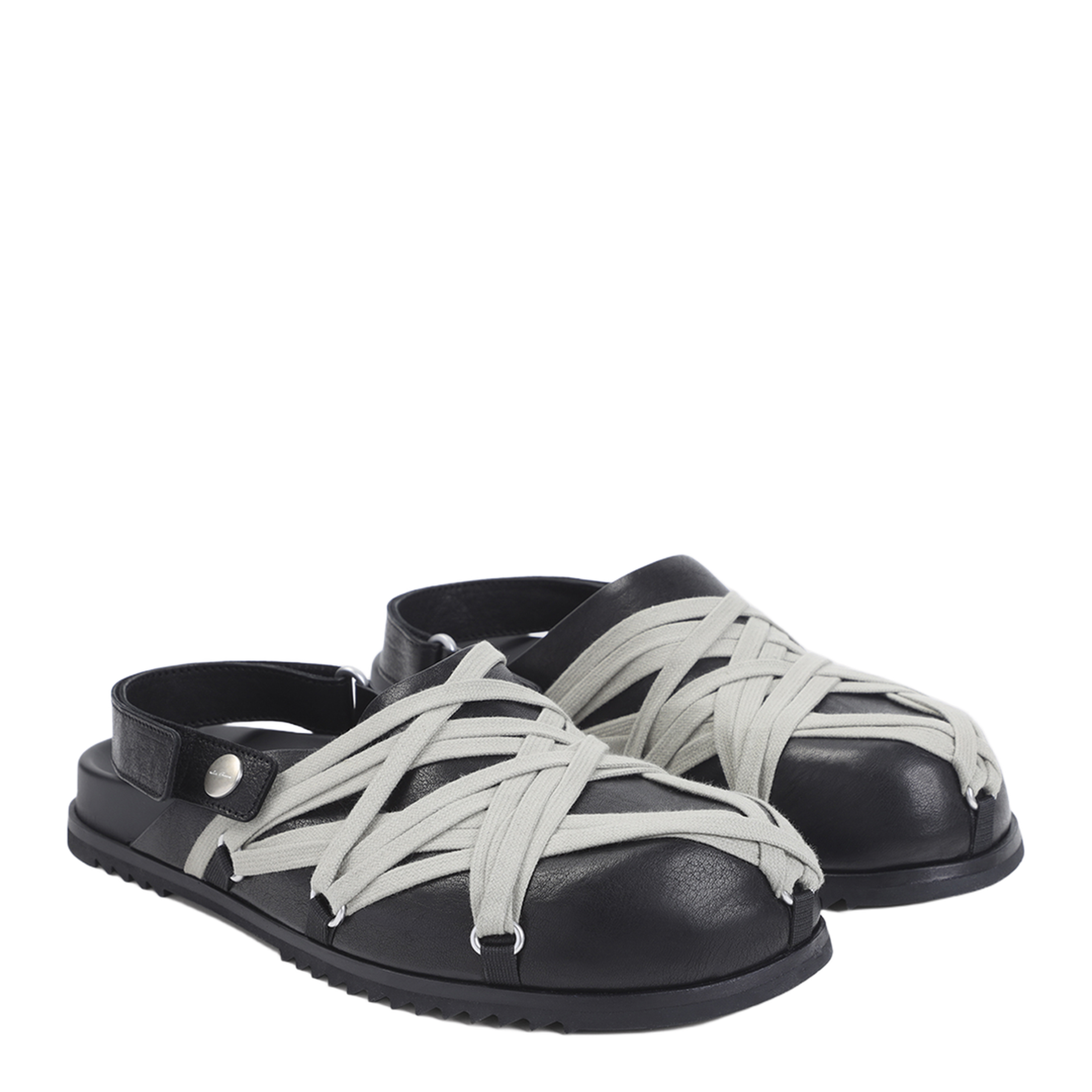 MAYFEYR - Rick Owens - Megalace Granola Mules - RP01F6817LGYW1