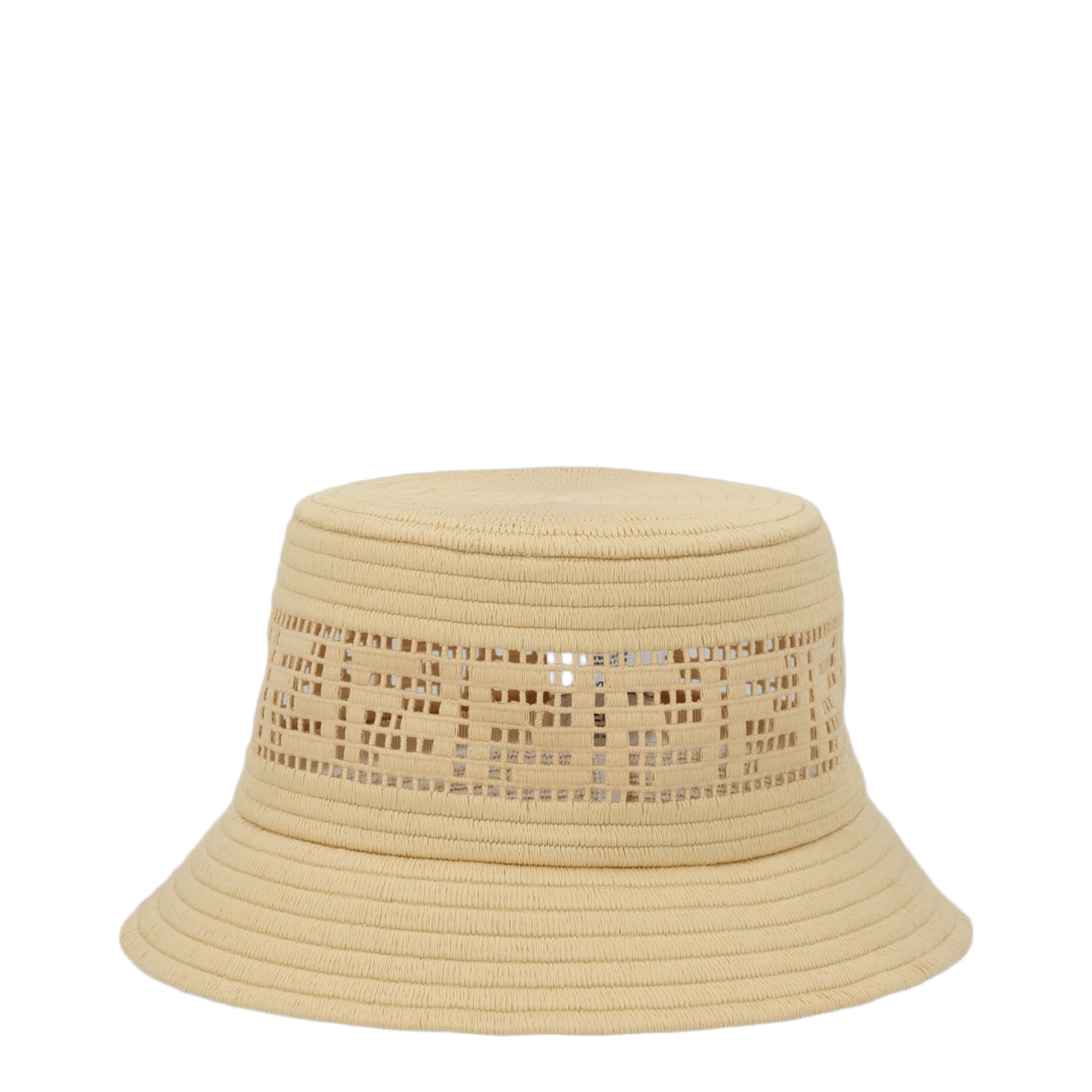 MAYFEYR - Fendi - Bucket Hat In Raffia - FXQ142B016F0RQ0