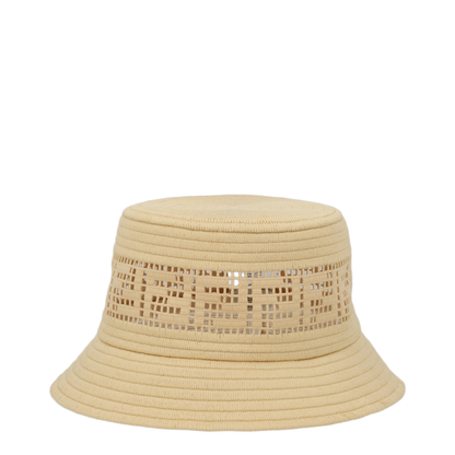 MAYFEYR - Fendi - Bucket Hat In Raffia - FXQ142B016F0RQ0