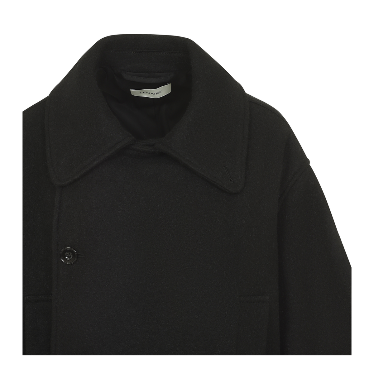 MAYFEYR - Lemaire - Short Wrap Coat - CO1165LF1700BK999