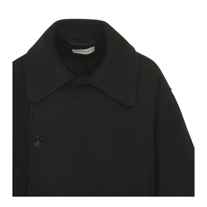 MAYFEYR - Lemaire - Short Wrap Coat - CO1165LF1700BK999