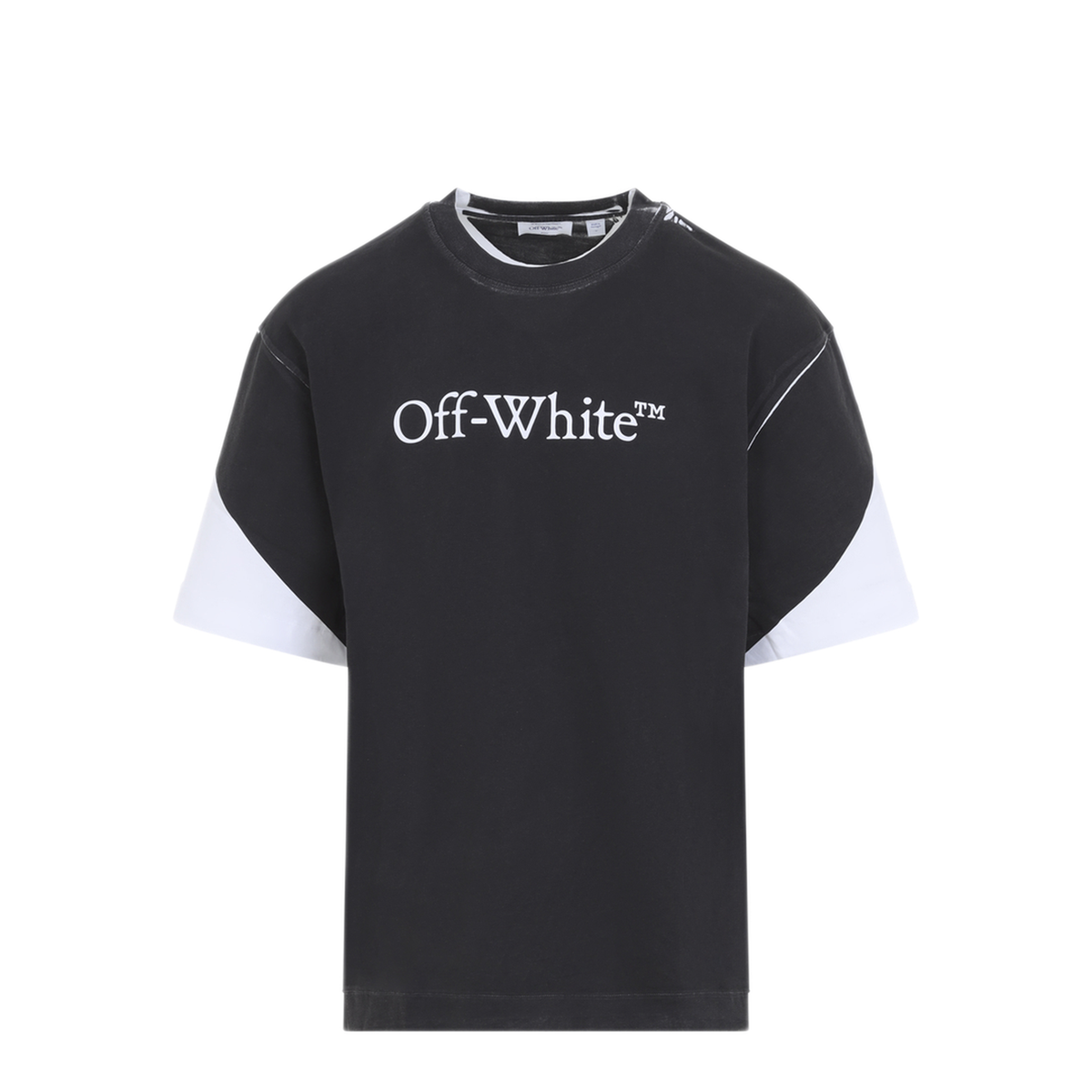MAYFEYR - Off-White - Negative Big Bookish Skate T Shirt - 44MAA120F26J01D100WHITE