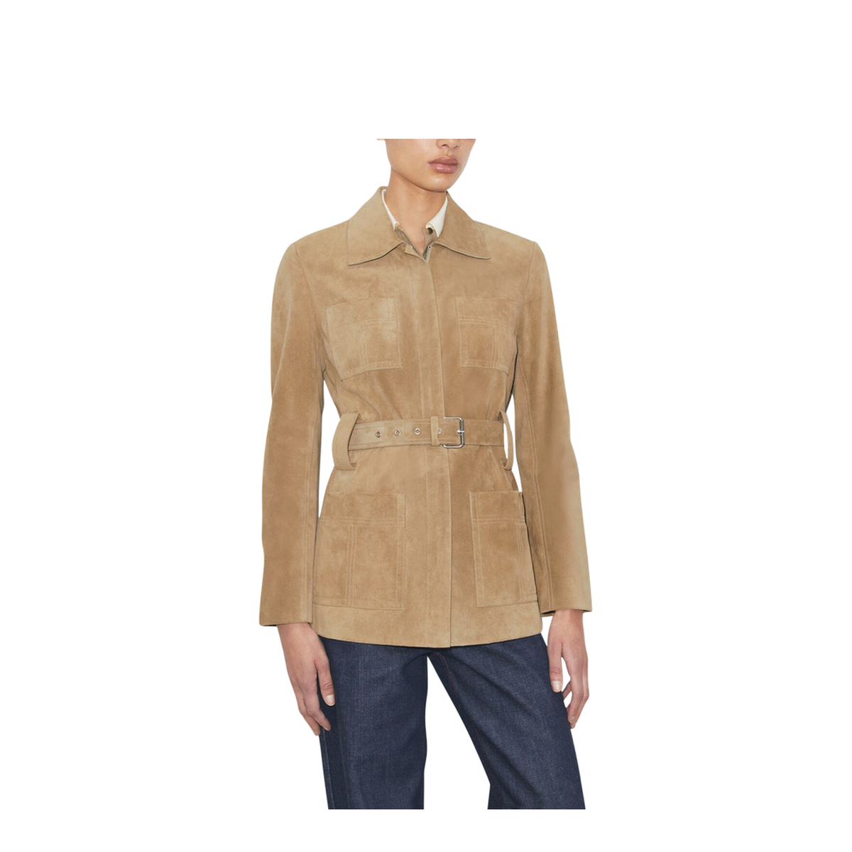 MAYFEYR - Tory Burch - Khaki Suede Jacket - 177988260