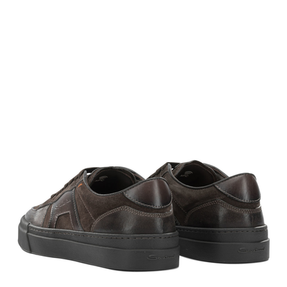 MAYFEYR - Santoni - Low Top Leather Sneakers - MBGT22221SMOTGEUT50T50