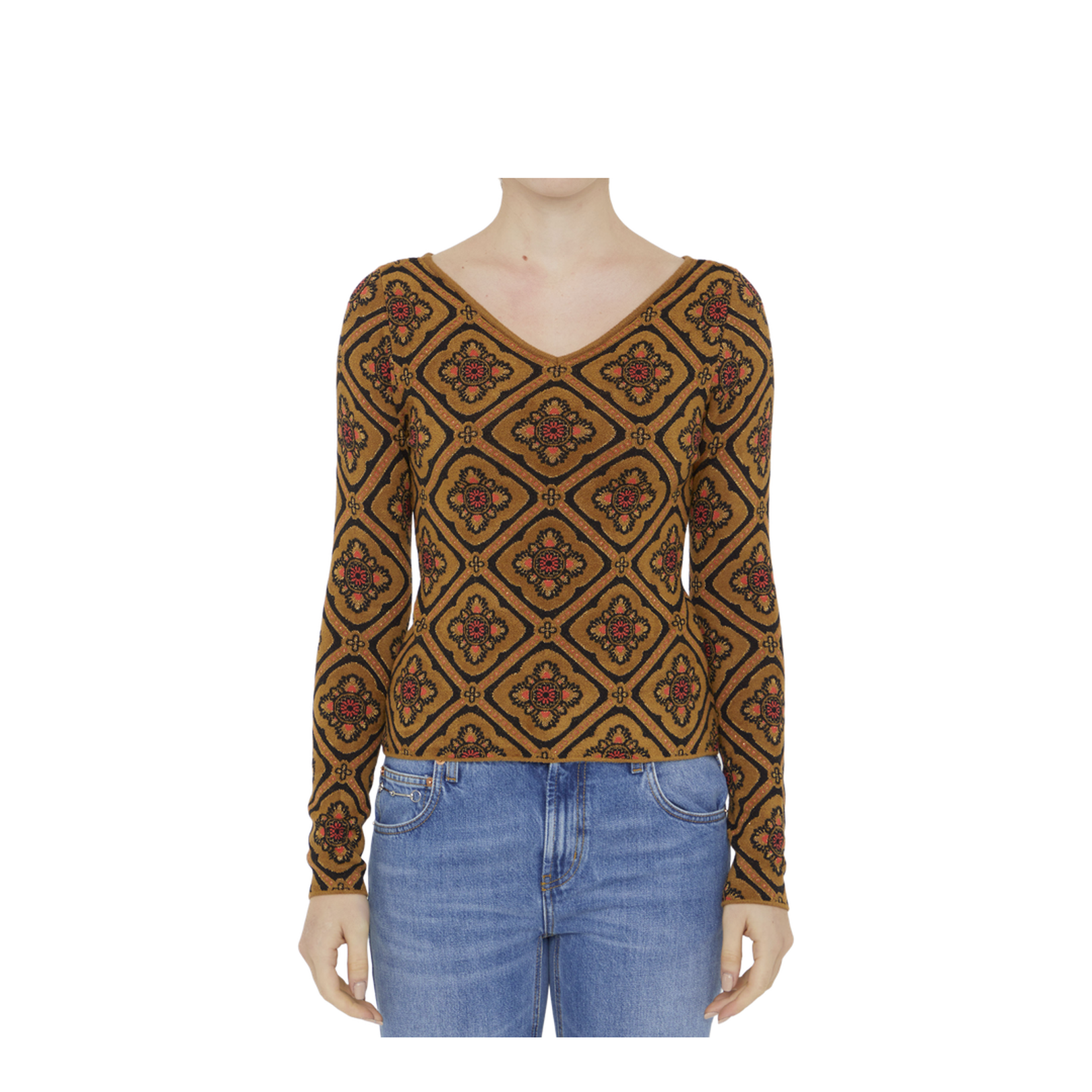 Jacquard Fabric Jumper