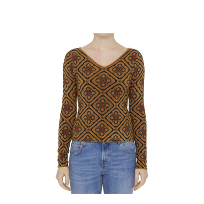 Jacquard Fabric Jumper