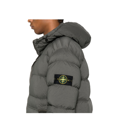 Short Hooded Down Jacket