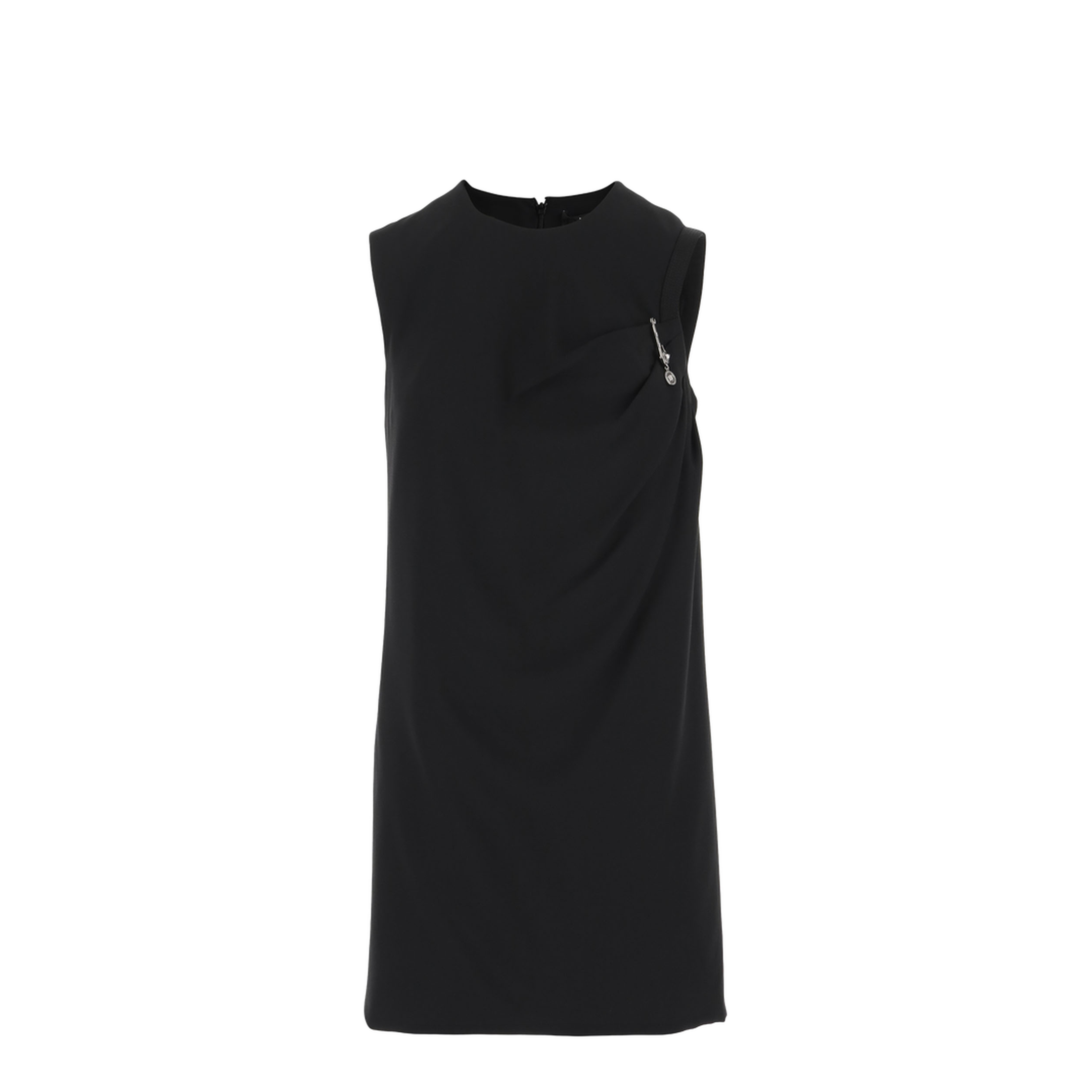 Satin Dress With Safety Pin