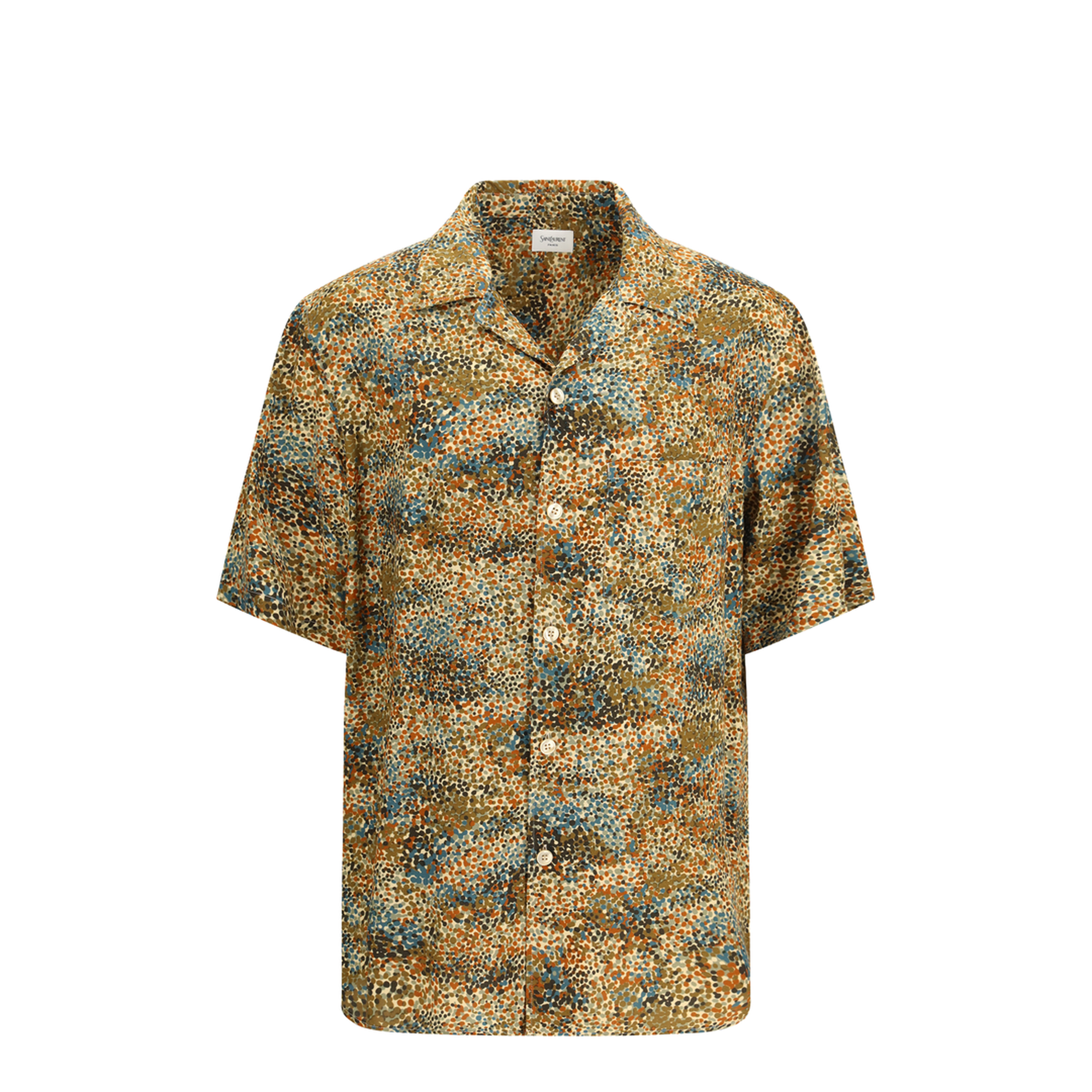 MAYFEYR - Saint Laurent - All-Over Print Boxy Shirt - 860621Y2N18