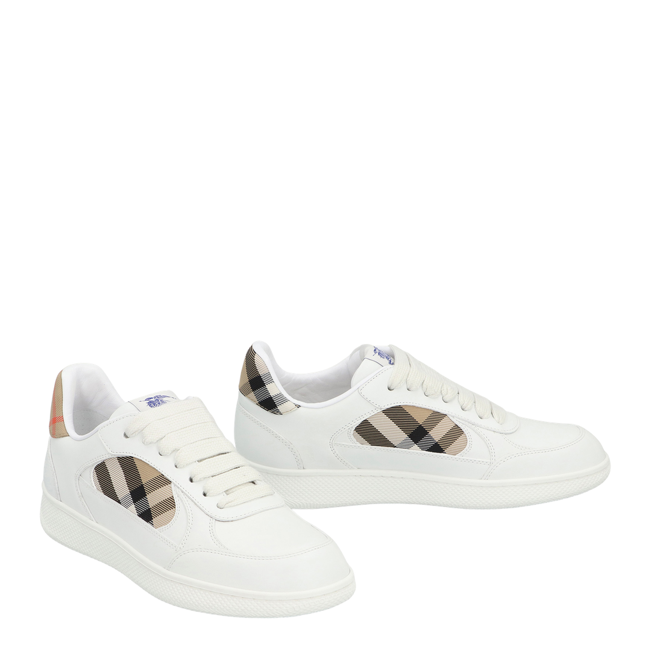 MAYFEYR - Burberry - Leather Low-Top Sneakers - 8108654161634A1464
