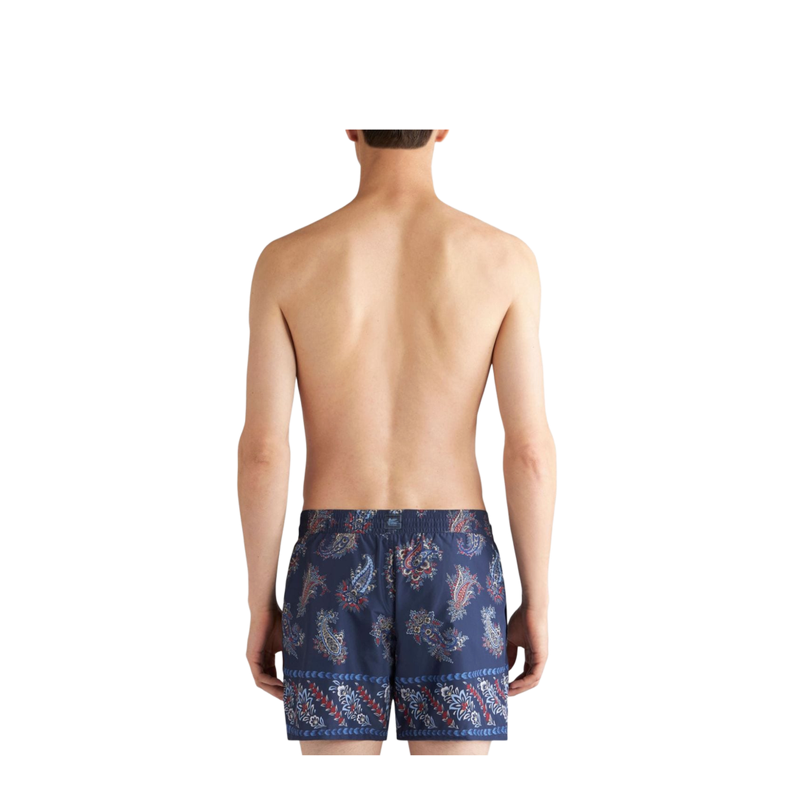 Paisley Print Swim Trunks