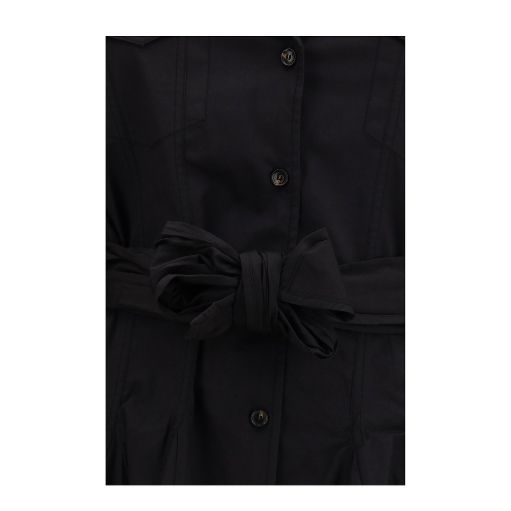 MAYFEYR - Ganni - Short Shirt Dress With Belt - A1030479