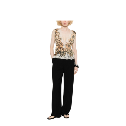 MAYFEYR - Ermanno Firenze - Top Brown - D48EL038EC3MFB42