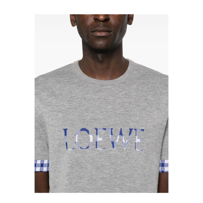 Checked T-shirt