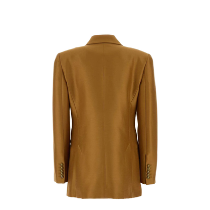 Caramel Wool Blend Hypnotic Blazer