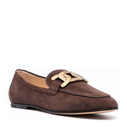 Exquisite Flat Shoes in Dark Brown