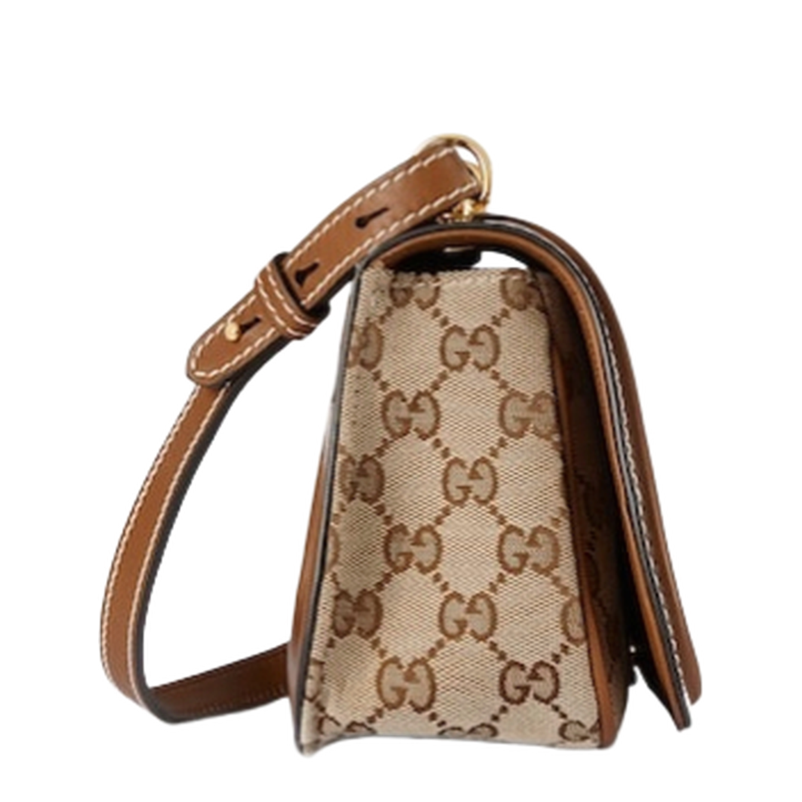 Circular Double G Clasp Bag