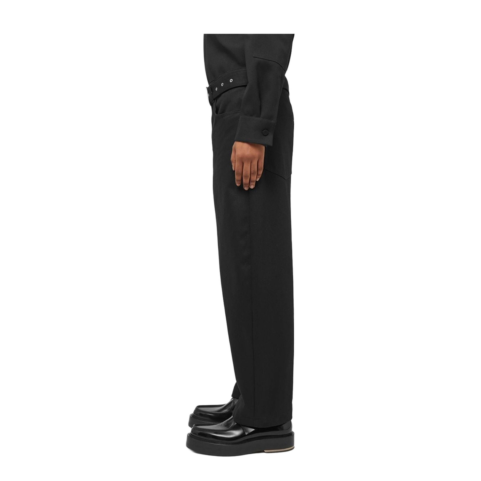 Black Denim Trousers