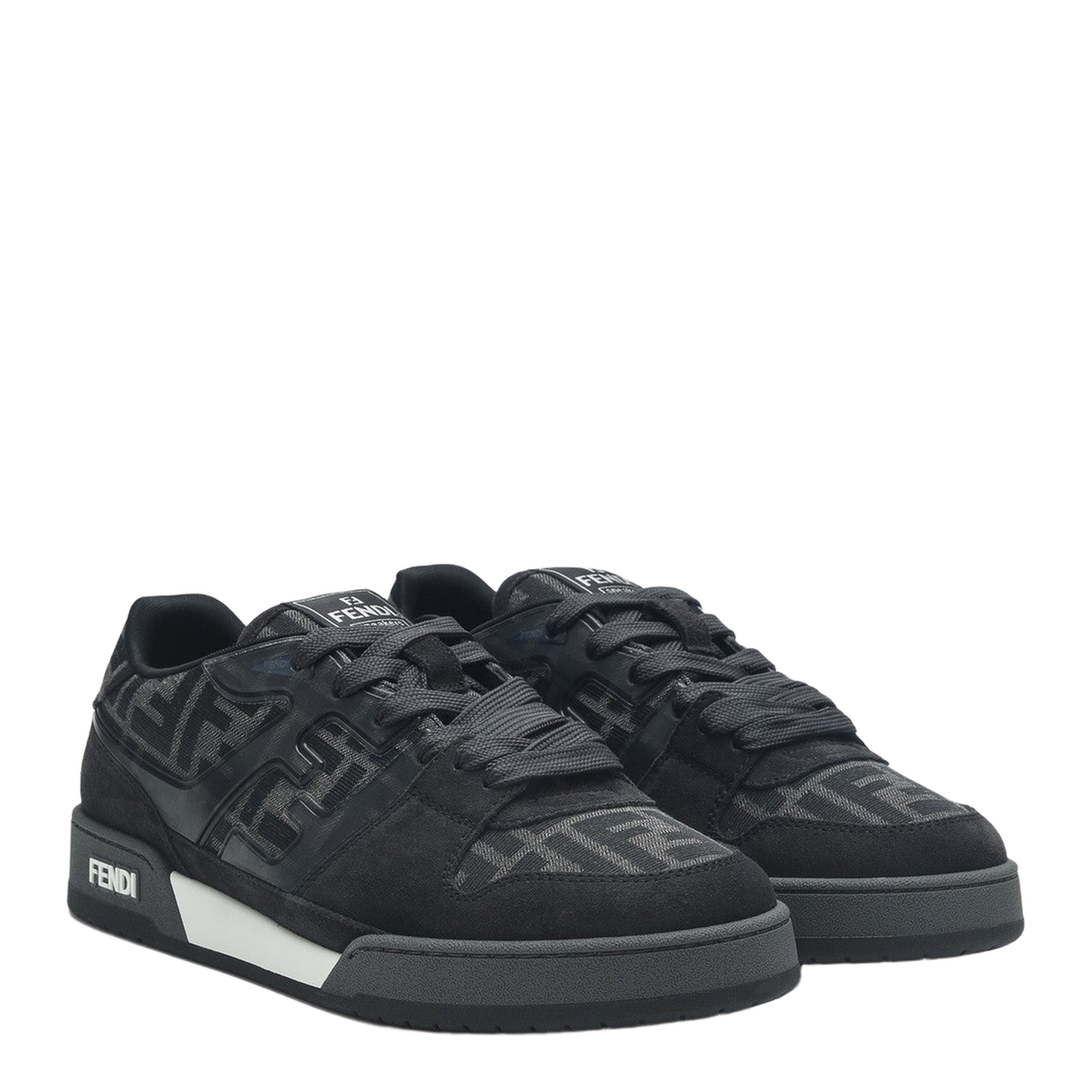 Match Sneakers Fabric Black