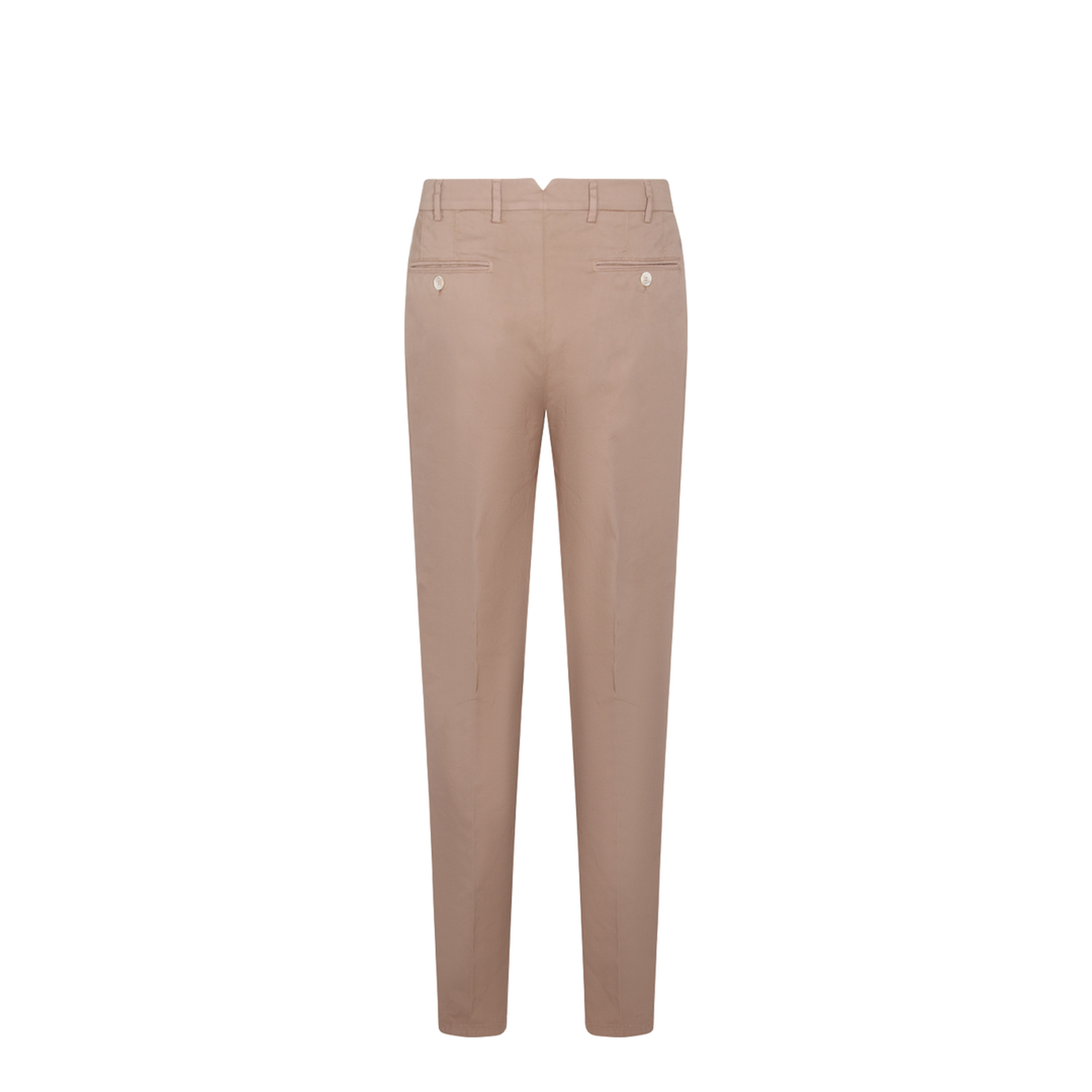 Cotton Pants Dark Beige