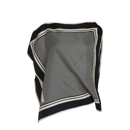 Asymmetric Cloth Top - Grey