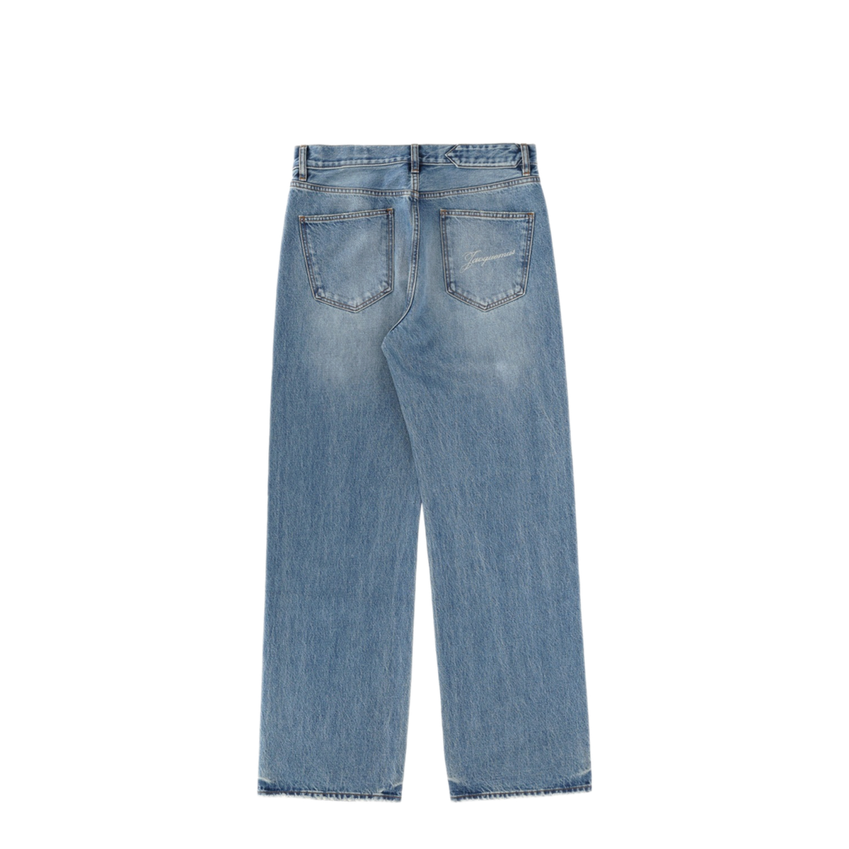 Straight de-Nîmes Denim Pants