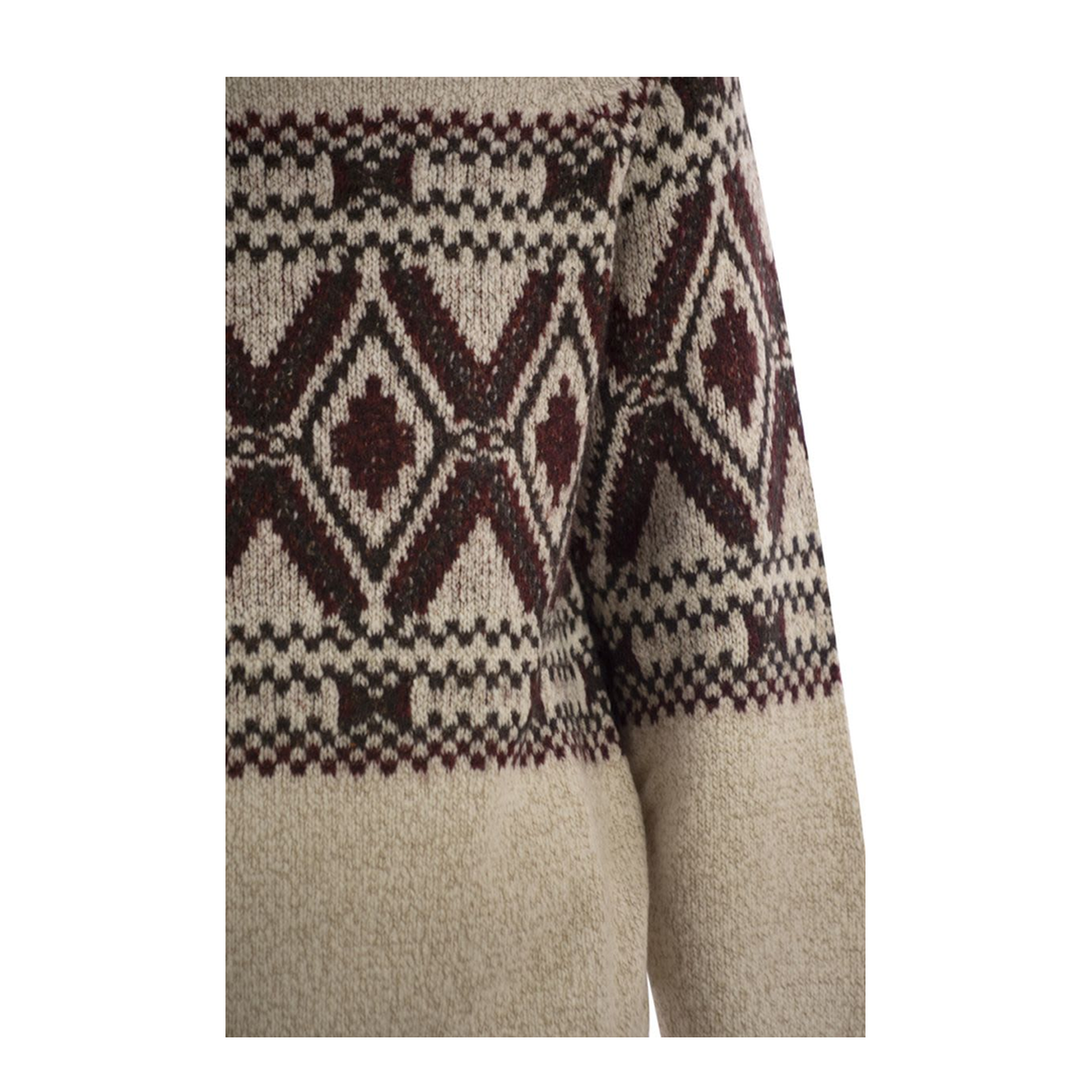 Geometric Jacquard Sweater
