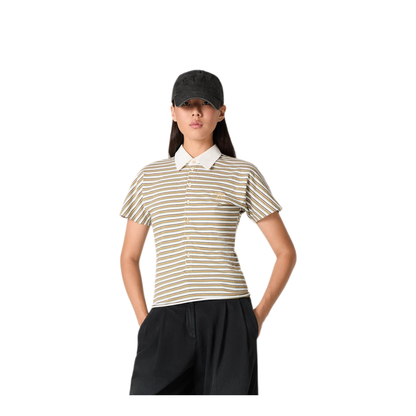 MAYFEYR - Golden Goose - Striped Jersey Polo Shirt - GWP02189P00239012364