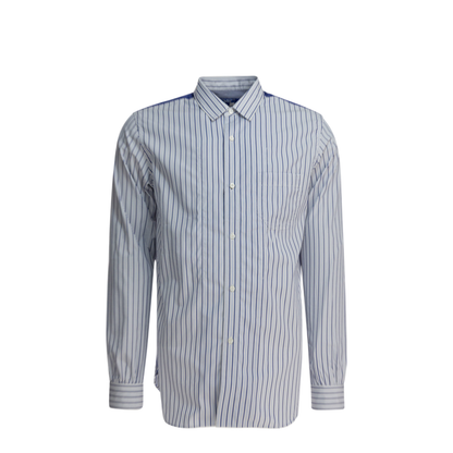 MAYFEYR -  - Cotton Striped Shirt - WPB015W251WHNVXWHBLU