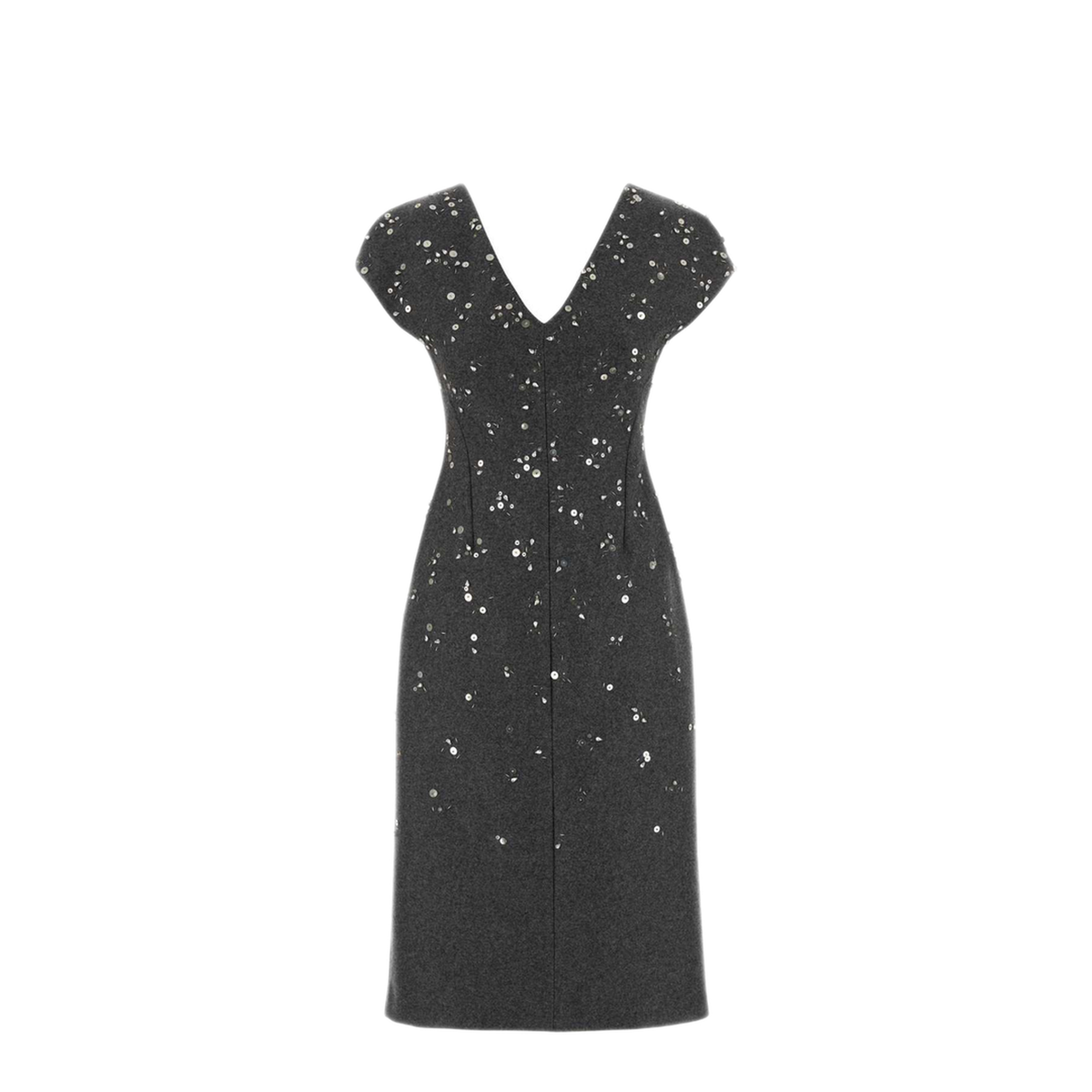 MAYFEYR - Jil Sander - Dark Grey Felt Dress - J02CT0660J40380029