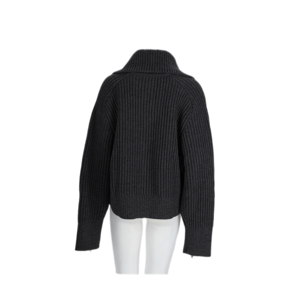 Knitted Cardi Zip Thru
