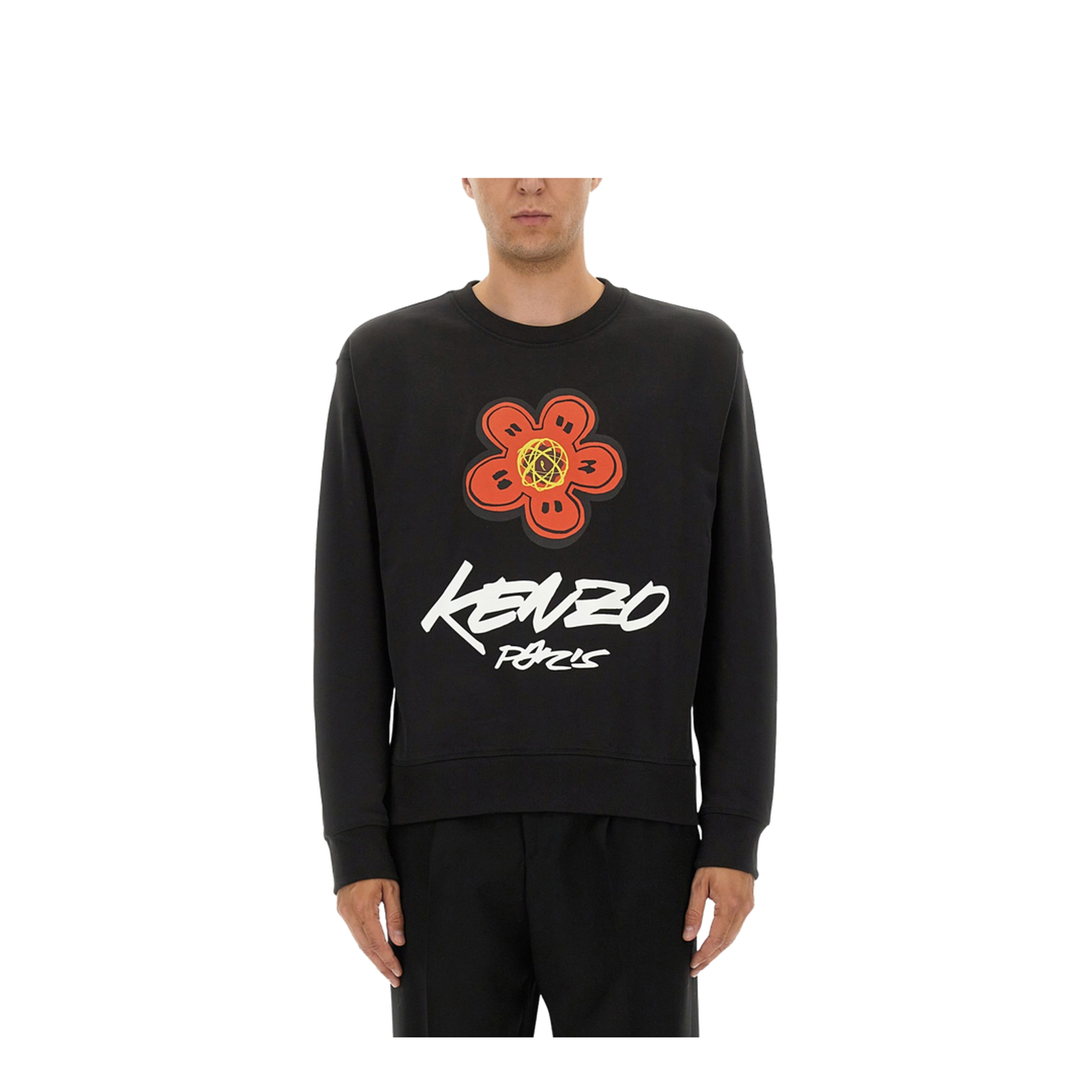 Cotton Sweatshirt X Futura 2000