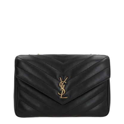 LOULOU Large in Matelassé Lambskin