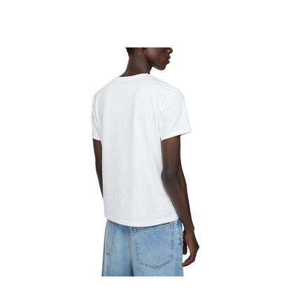 MAYFEYR - Acne - Crew Neck T-Shirt White - CL0309183