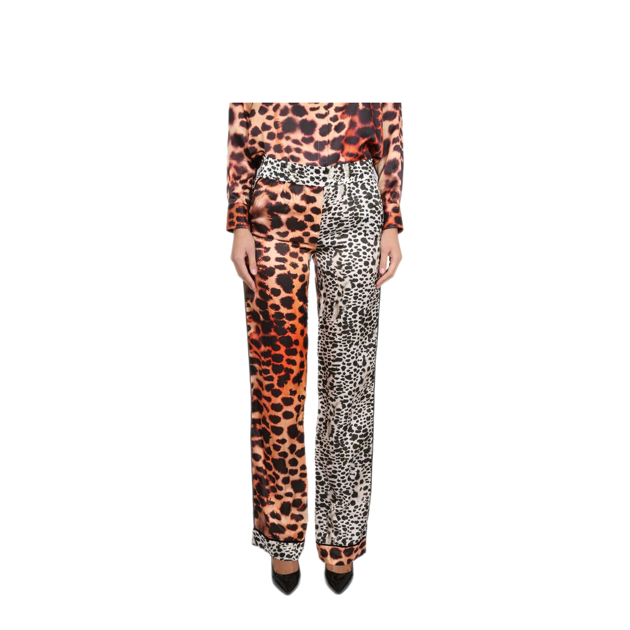 MAYFEYR - ROBERTO CAVALLI - Moray Eel Print Pants - QKT210SZF4905558