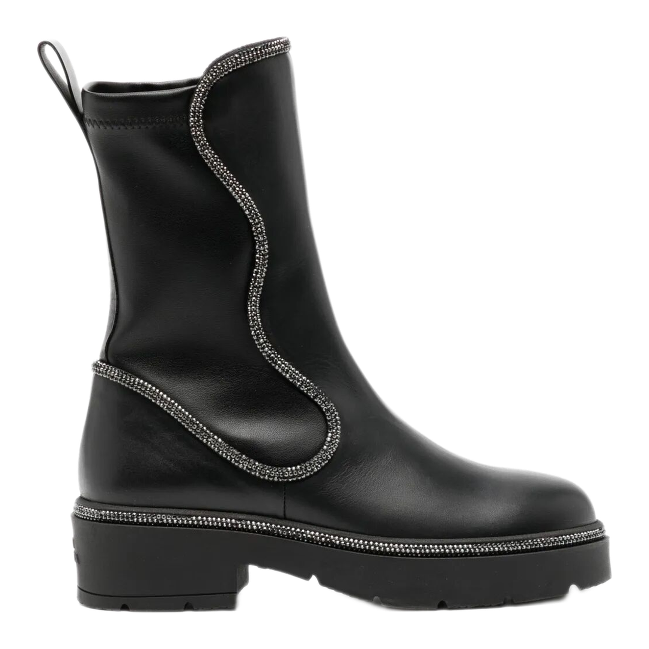 MAYFEYR - Rene Caovilla - Rhinestone Boots - C125780500001V050BLACKJET