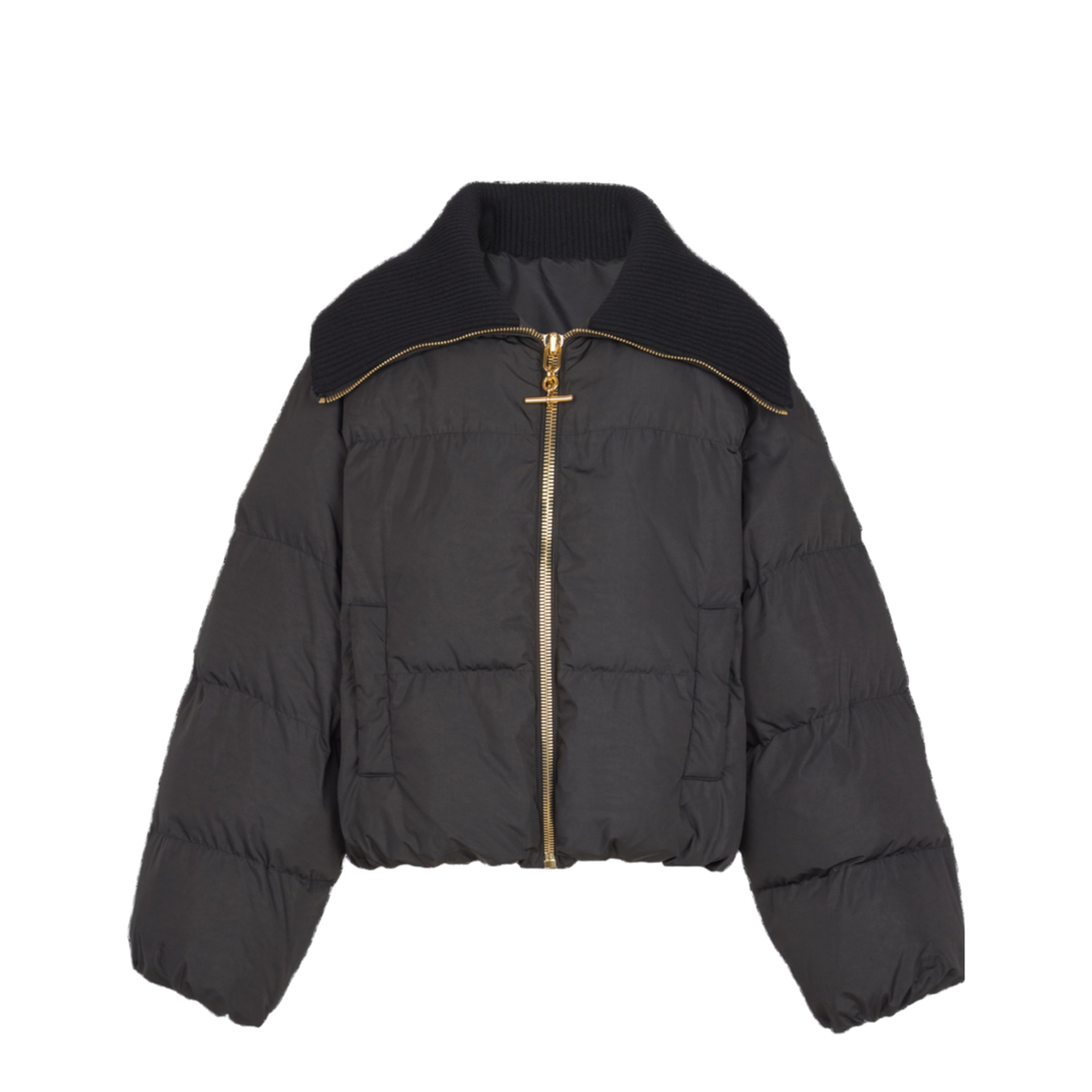 Cropped Oversized Padded Jacket