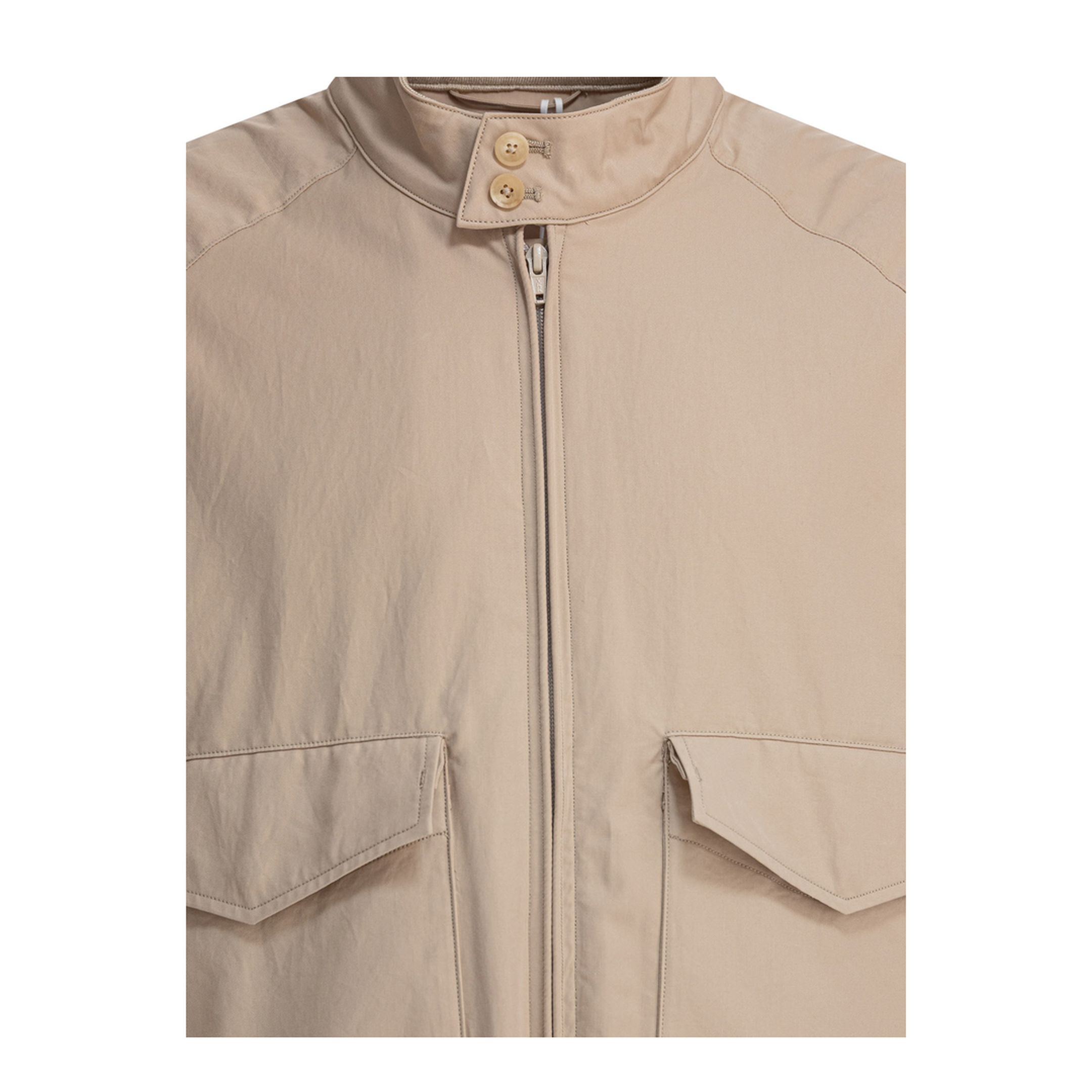 MAYFEYR - Kaptain Sunshine - Lightweight Zippered Jacket - KS25SJK01KHAKI