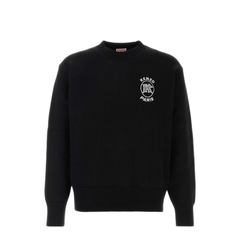 Black Cotton Sweater