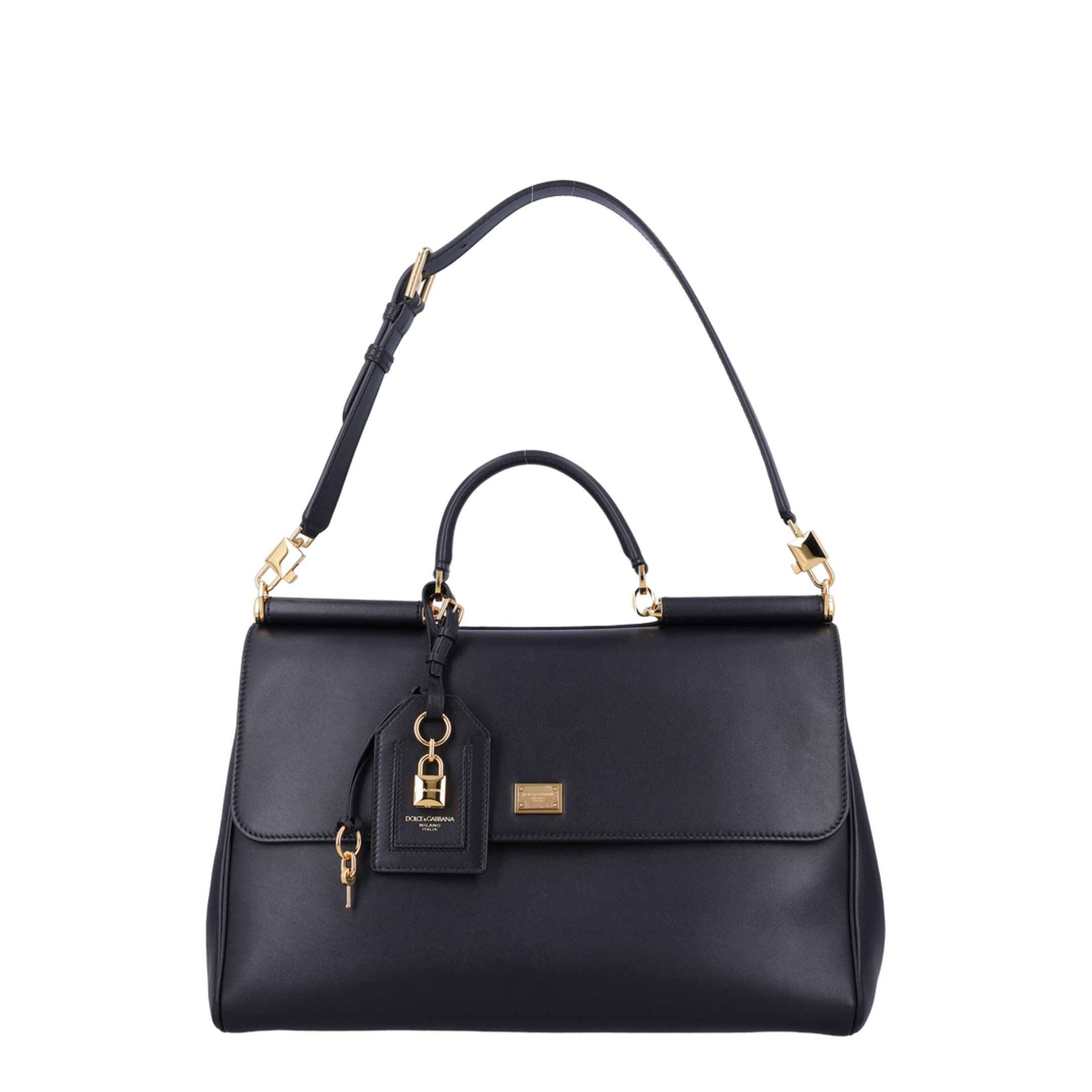 Maxi My Sicily Handbag in Plongé Calfskin