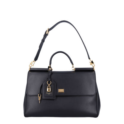 Maxi My Sicily Handbag in Plongé Calfskin