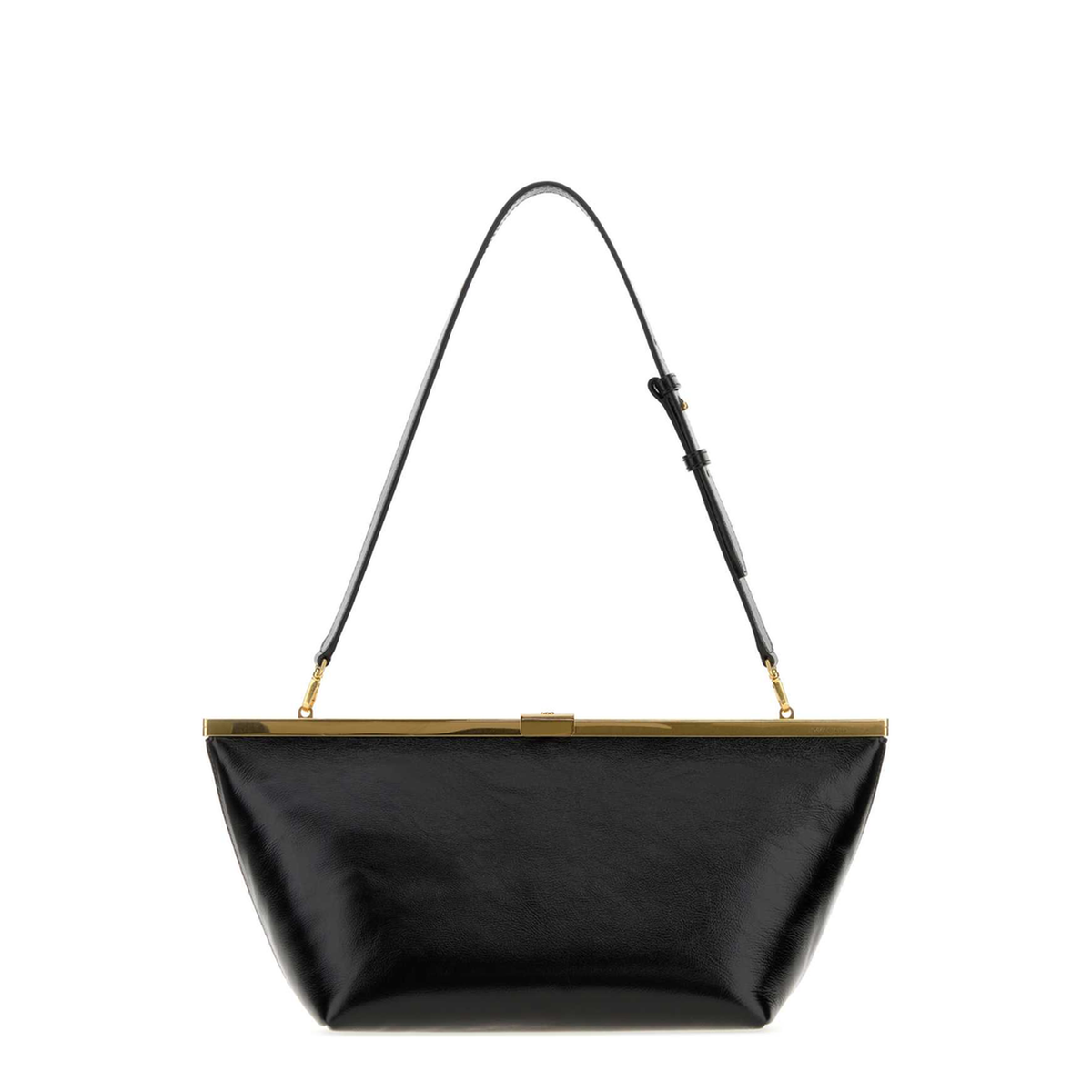 MAYFEYR - Jimmy Choo - Ganache Clutch - GANACHECLUTCHGUVBLACKGOLD