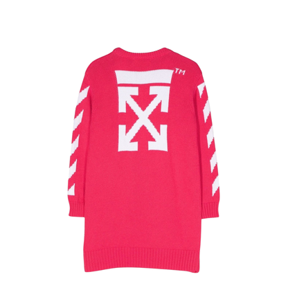 MAYFEYR - Off-White - Rubber Arrow Knit Dress - OGHI001KF22KNI0013203