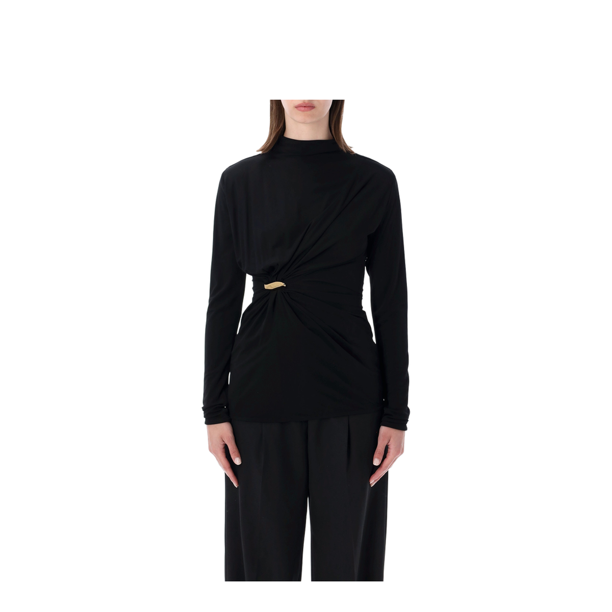 MAYFEYR - Bottega Veneta - Top Black - 869452V4YX01000